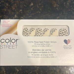 Color Street Spot On Leopard Print Nail Polish Strips Party Supplies